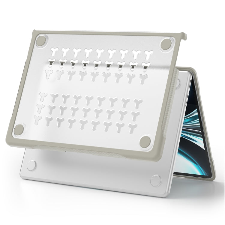 Capa Protetora Translúcida para Portátil, Para MacBook Air 13.6 polegadas A2681 2022 / M3 2024 A3113 / M4 2025 A3240