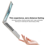 Capa Protetora Translúcida para Portátil, Para MacBook Air 13.6 polegadas A2681 2022 / M3 2024 A3113 / M4 2025 A3240