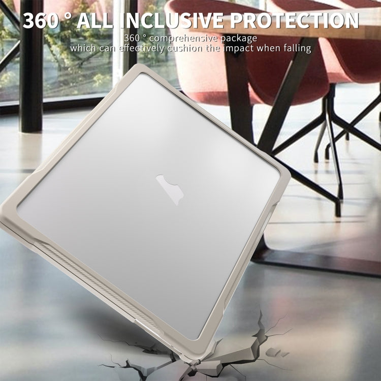 Capa Protetora Translúcida para Portátil, Para MacBook Air 13.6 polegadas A2681 2022 / M3 2024 A3113 / M4 2025 A3240