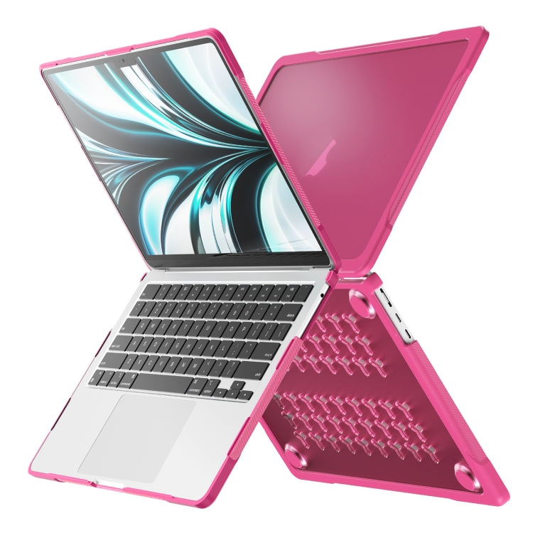 Capa Protetora Translúcida para Portátil, Para MacBook Air 13.6 polegadas A2681 2022 / M3 2024 A3113 / M4 2025 A3240