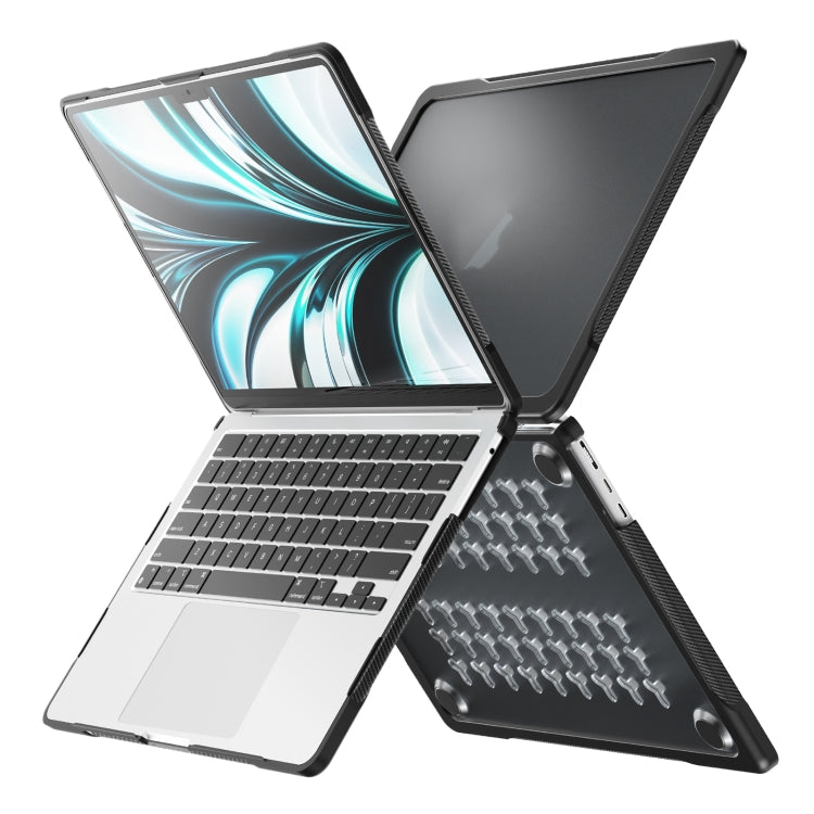 Capa Protetora Translúcida para Portátil, Para MacBook Air 13.6 polegadas A2681 2022 / M3 2024 A3113 / M4 2025 A3240