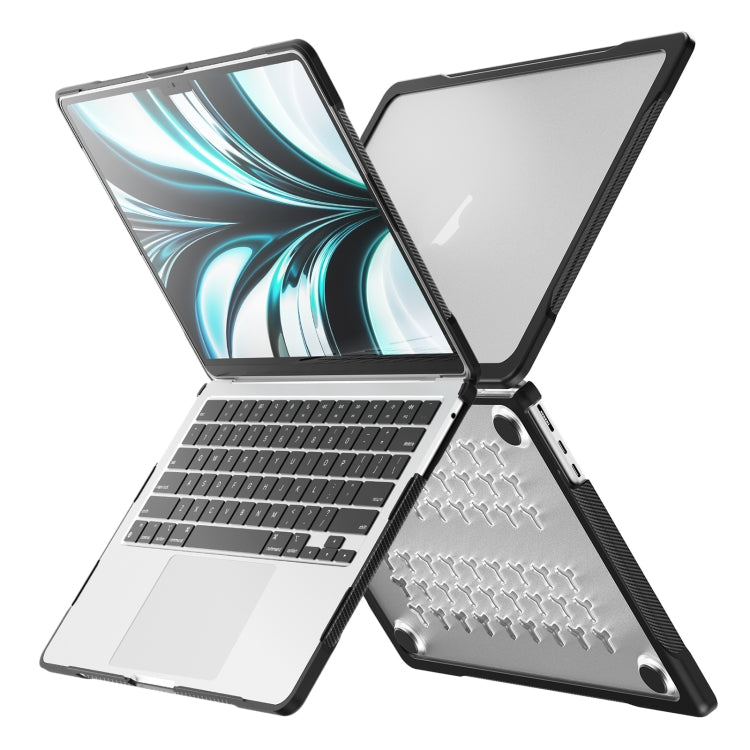Capa Protetora Translúcida para Portátil, Para MacBook Air 13.6 polegadas A2681 2022 / M3 2024 A3113 / M4 2025 A3240