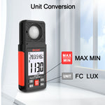 Medidor digital de luz GVDA GD158 200000Lux, fotómetro de brilho