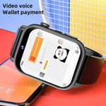 Relógio Inteligente UNIWA X1S 1,9 polegadas, IP67 à Prova de Água, 4G Android 8.1 com Duas Câmaras, Suporta Medição de Temperatura, 1G+8G, 2G+16G