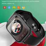 Relógio Inteligente UNIWA X1S 1,9 polegadas, IP67 à Prova de Água, 4G Android 8.1 com Duas Câmaras, Suporta Medição de Temperatura, 1G+8G, 2G+16G