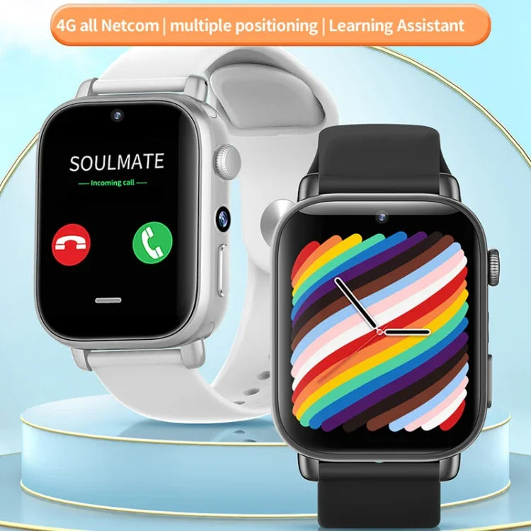 Relógio Inteligente UNIWA X1S 1,9 polegadas, IP67 à Prova de Água, 4G Android 8.1 com Duas Câmaras, Suporta Medição de Temperatura, 1G+8G, 2G+16G