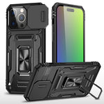 Capa de telemóvel com proteção para câmara em PC + TPU, para iPhone 17e / 16e, para iPhone 17 Pro Max, para iPhone 17 Pro, para iPhone 17, para iPhone Air, para iPhone 16 Pro Max