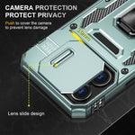 Capa de telemóvel com proteção para câmara em PC + TPU, para iPhone 16 Pro, para iPhone 16 Plus, para iPhone 16, para iPhone 15 Pro Max, para iPhone 15 Pro, para iPhone 15 Plus