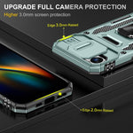 Capa de telemóvel com proteção para câmara em PC + TPU, para iPhone 17e / 16e, para iPhone 17 Pro Max, para iPhone 17 Pro, para iPhone 17, para iPhone Air, para iPhone 16 Pro Max