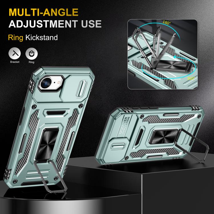 Capa de telemóvel com proteção para câmara em PC + TPU, para iPhone 17e / 16e, para iPhone 17 Pro Max, para iPhone 17 Pro, para iPhone 17, para iPhone Air, para iPhone 16 Pro Max