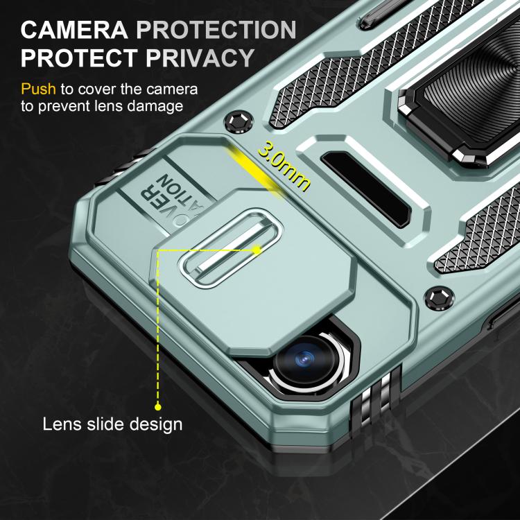 Capa de telemóvel com proteção para câmara em PC + TPU, para iPhone 17e / 16e, para iPhone 17 Pro Max, para iPhone 17 Pro, para iPhone 17, para iPhone Air, para iPhone 16 Pro Max