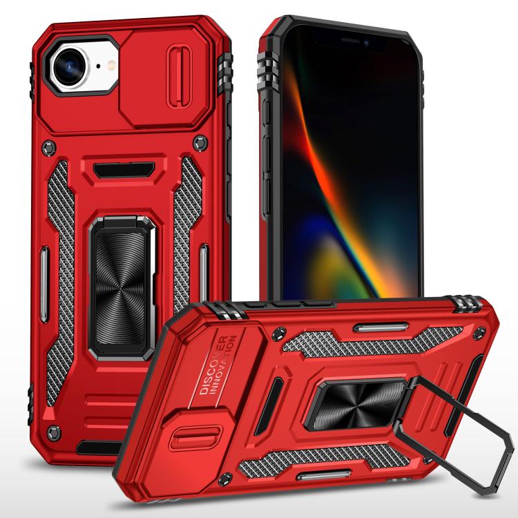 Capa de telemóvel com proteção para câmara em PC + TPU, para iPhone 17e / 16e, para iPhone 17 Pro Max, para iPhone 17 Pro, para iPhone 17, para iPhone Air, para iPhone 16 Pro Max