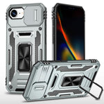 Capa de telemóvel com proteção para câmara em PC + TPU, para iPhone 17e / 16e, para iPhone 17 Pro Max, para iPhone 17 Pro, para iPhone 17, para iPhone Air, para iPhone 16 Pro Max