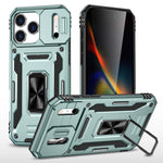 Capa de telemóvel com proteção para câmara em PC + TPU, para iPhone 17e / 16e, para iPhone 17 Pro Max, para iPhone 17 Pro, para iPhone 17, para iPhone Air, para iPhone 16 Pro Max
