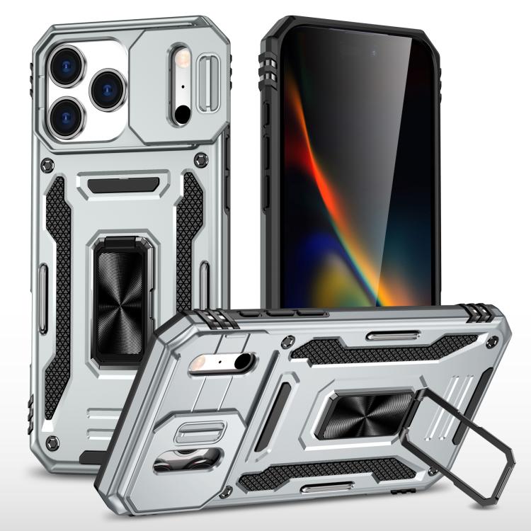 Capa de telemóvel com proteção para câmara em PC + TPU, para iPhone 17e / 16e, para iPhone 17 Pro Max, para iPhone 17 Pro, para iPhone 17, para iPhone Air, para iPhone 16 Pro Max