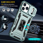 Capa de telemóvel com proteção para câmara em PC + TPU, para iPhone 17e / 16e, para iPhone 17 Pro Max, para iPhone 17 Pro, para iPhone 17, para iPhone Air, para iPhone 16 Pro Max