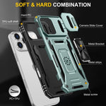 Capa de telemóvel com proteção para câmara em PC + TPU, para iPhone 17e / 16e, para iPhone 17 Pro Max, para iPhone 17 Pro, para iPhone 17, para iPhone Air, para iPhone 16 Pro Max