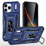 Capa de telemóvel com proteção para câmara em PC + TPU, para iPhone 17e / 16e, para iPhone 17 Pro Max, para iPhone 17 Pro, para iPhone 17, para iPhone Air, para iPhone 16 Pro Max