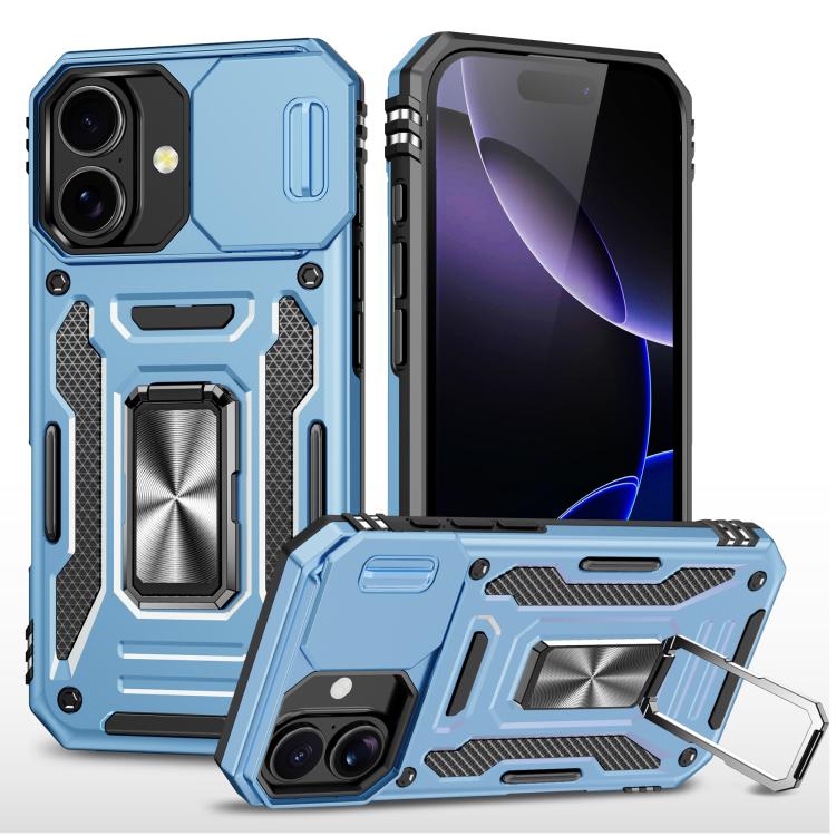 Capa de telemóvel com proteção para câmara em PC + TPU, para iPhone 17e / 16e, para iPhone 17 Pro Max, para iPhone 17 Pro, para iPhone 17, para iPhone Air, para iPhone 16 Pro Max