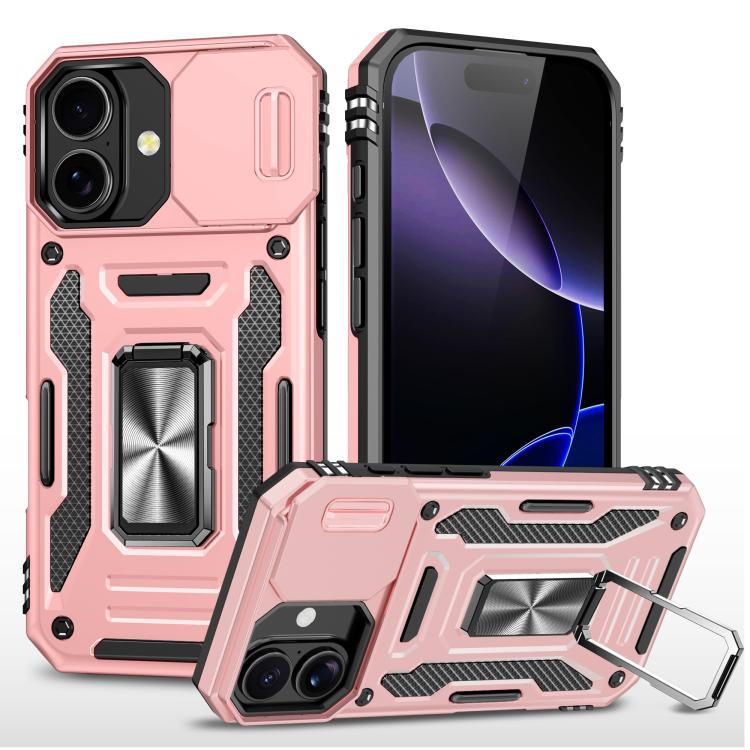 Capa de telemóvel com proteção para câmara em PC + TPU, para iPhone 17e / 16e, para iPhone 17 Pro Max, para iPhone 17 Pro, para iPhone 17, para iPhone Air, para iPhone 16 Pro Max