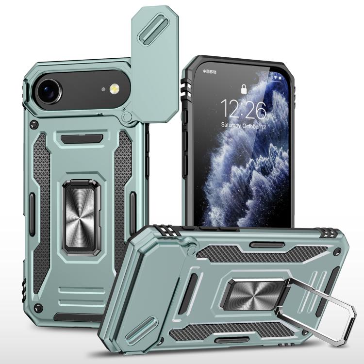 Capa de telemóvel com proteção para câmara em PC + TPU, para iPhone 17e / 16e, para iPhone 17 Pro Max, para iPhone 17 Pro, para iPhone 17, para iPhone Air, para iPhone 16 Pro Max
