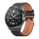 Relógio Inteligente KT62 com Ecrã Redondo TFT de 1,36 polegadas, Suporta Chamada Bluetooth / Monitorização de Oxigénio no Sangue, Correia em Silicone, Correia em Pele, Correia em Aço
