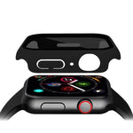 Frosted PC + Anti-spy Tempered Film Integrated Watch Protective Case, For Apple Watch Ultra 4 / 3 / 2 / 1 49mm, For Apple Watch SE 2025 / 2023 / 2022 44mm, For Apple Watch SE 2025 / 2023 / 2022 40mm, For Apple Watch 9 / 8 45mm, For Apple Watch 9 / 8 41...