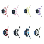 Correia de Relógio em Nylon Trançado com Corda de Silicone, Para Apple Watch 42mm, Para Apple Watch 38mm
