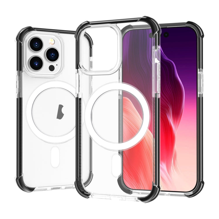 Capa de telemóvel acrílica Magsafe magnética e anti-impactos, para iPhone 16 Pro Max, para iPhone 16 Pro, para iPhone 16 Plus, para iPhone 16, para iPhone 15 Pro Max