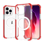 Capa de telemóvel acrílica Magsafe magnética e anti-impactos, para iPhone 16 Pro Max, para iPhone 16 Pro, para iPhone 16 Plus, para iPhone 16, para iPhone 15 Pro Max