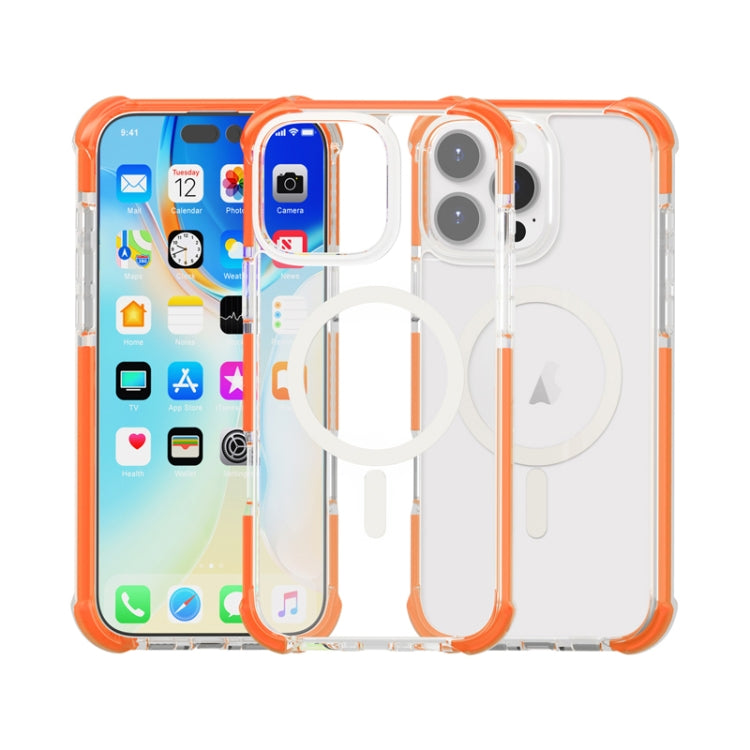 Capa de telemóvel acrílica Magsafe magnética e anti-impactos, para iPhone 16 Pro Max, para iPhone 16 Pro, para iPhone 16 Plus, para iPhone 16, para iPhone 15 Pro Max