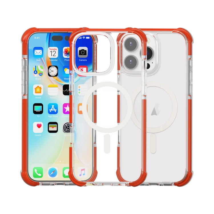 Capa de telemóvel acrílica Magsafe magnética e anti-impactos, para iPhone 16 Pro Max, para iPhone 16 Pro, para iPhone 16 Plus, para iPhone 16, para iPhone 15 Pro Max