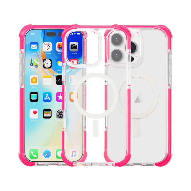 Capa de telemóvel acrílica Magsafe magnética e anti-impactos, para iPhone 16 Pro Max, para iPhone 16 Pro, para iPhone 16 Plus, para iPhone 16, para iPhone 15 Pro Max