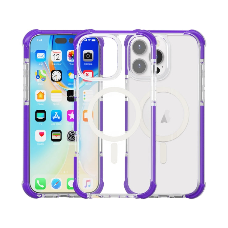 Capa de telemóvel acrílica Magsafe magnética e anti-impactos, para iPhone 16 Pro Max, para iPhone 16 Pro, para iPhone 16 Plus, para iPhone 16, para iPhone 15 Pro Max