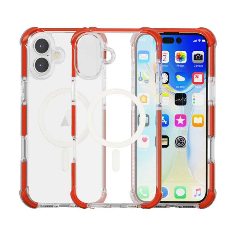 Capa de telemóvel acrílica Magsafe magnética e anti-impactos, para iPhone 16 Pro Max, para iPhone 16 Pro, para iPhone 16 Plus, para iPhone 16, para iPhone 15 Pro Max