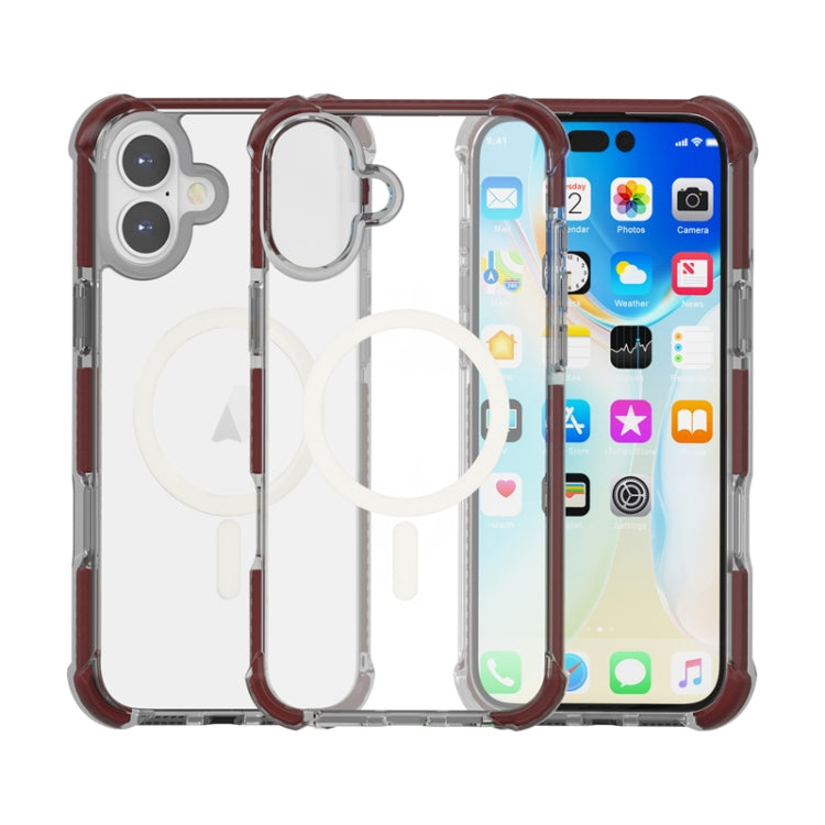 Capa de telemóvel acrílica Magsafe magnética e anti-impactos, para iPhone 16 Pro Max, para iPhone 16 Pro, para iPhone 16 Plus, para iPhone 16, para iPhone 15 Pro Max