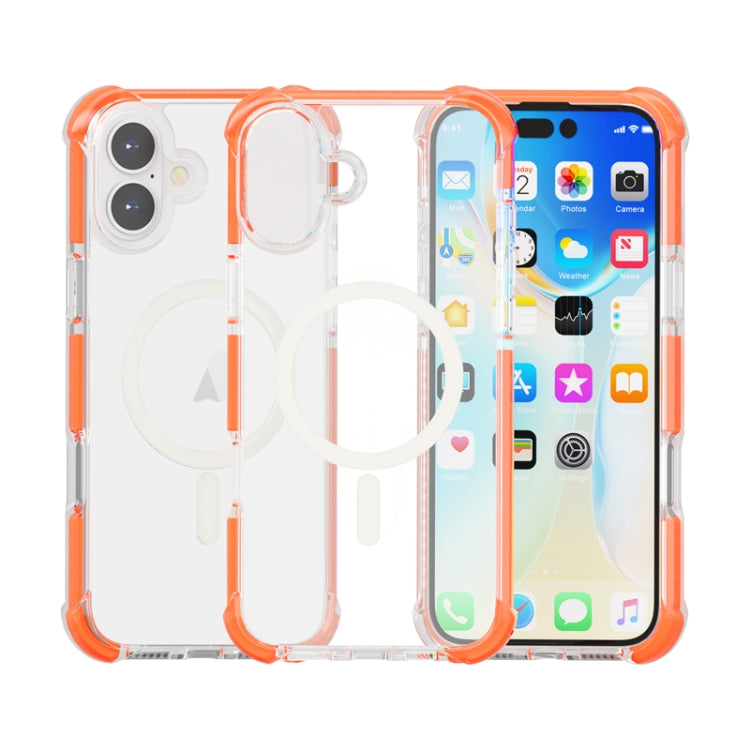 Capa de telemóvel acrílica Magsafe magnética e anti-impactos, para iPhone 16 Pro Max, para iPhone 16 Pro, para iPhone 16 Plus, para iPhone 16, para iPhone 15 Pro Max