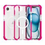 Capa de telemóvel acrílica Magsafe magnética e anti-impactos, para iPhone 17e / 16e, para iPhone 17 Pro Max, para iPhone 17 Pro, para iPhone 17, para iPhone Air