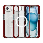 Capa de telemóvel acrílica Magsafe magnética e anti-impactos, para iPhone 17e / 16e, para iPhone 17 Pro Max, para iPhone 17 Pro, para iPhone 17, para iPhone Air