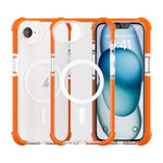 Capa de telemóvel acrílica Magsafe magnética e anti-impactos, para iPhone 17e / 16e, para iPhone 17 Pro Max, para iPhone 17 Pro, para iPhone 17, para iPhone Air