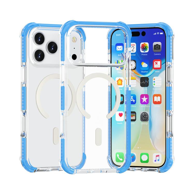 Capa de telemóvel acrílica Magsafe magnética e anti-impactos, para iPhone 17e / 16e, para iPhone 17 Pro Max, para iPhone 17 Pro, para iPhone 17, para iPhone Air