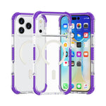 Capa de telemóvel acrílica Magsafe magnética e anti-impactos, para iPhone 17e / 16e, para iPhone 17 Pro Max, para iPhone 17 Pro, para iPhone 17, para iPhone Air
