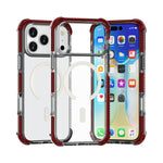 Capa de telemóvel acrílica Magsafe magnética e anti-impactos, para iPhone 17e / 16e, para iPhone 17 Pro Max, para iPhone 17 Pro, para iPhone 17, para iPhone Air