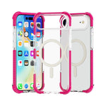 Capa de telemóvel acrílica Magsafe magnética e anti-impactos, para iPhone 17e / 16e, para iPhone 17 Pro Max, para iPhone 17 Pro, para iPhone 17, para iPhone Air