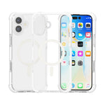 Capa de telemóvel acrílica Magsafe magnética e anti-impactos, para iPhone 17e / 16e, para iPhone 17 Pro Max, para iPhone 17 Pro, para iPhone 17, para iPhone Air