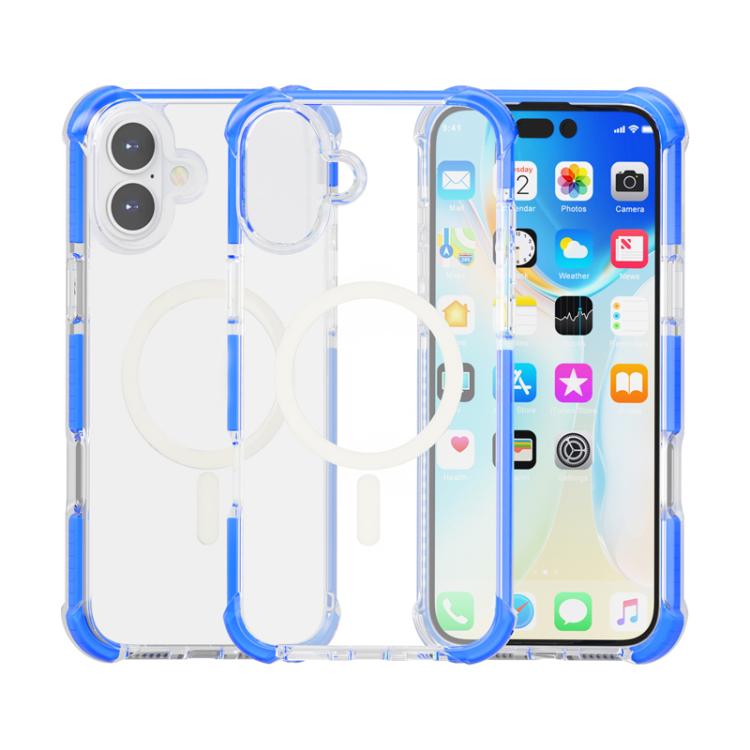 Capa de telemóvel acrílica Magsafe magnética e anti-impactos, para iPhone 17e / 16e, para iPhone 17 Pro Max, para iPhone 17 Pro, para iPhone 17, para iPhone Air