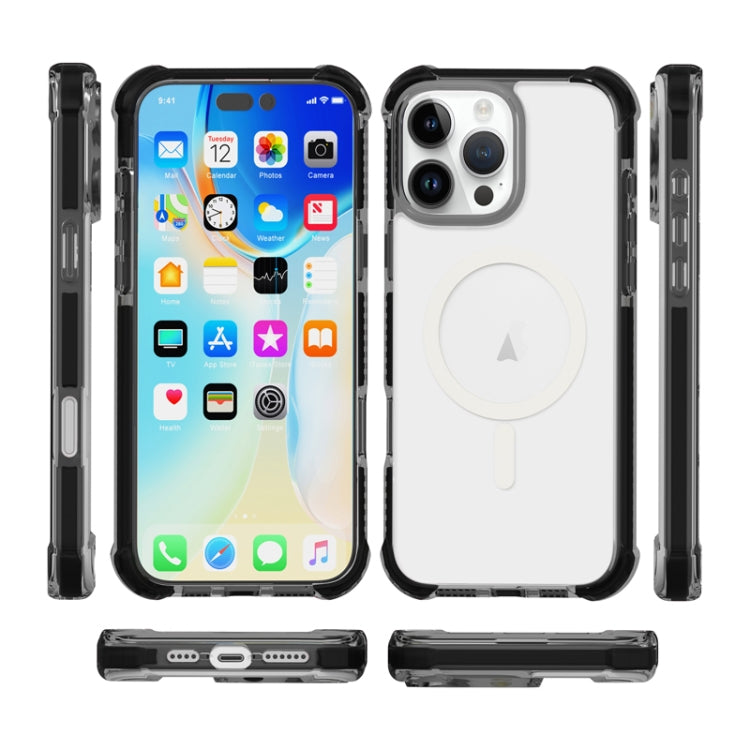 Capa de telemóvel acrílica Magsafe magnética e anti-impactos, para iPhone 17e / 16e, para iPhone 17 Pro Max, para iPhone 17 Pro, para iPhone 17, para iPhone Air
