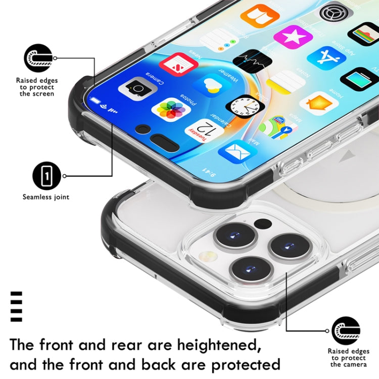 Capa de telemóvel acrílica Magsafe magnética e anti-impactos, para iPhone 17e / 16e, para iPhone 17 Pro Max, para iPhone 17 Pro, para iPhone 17, para iPhone Air
