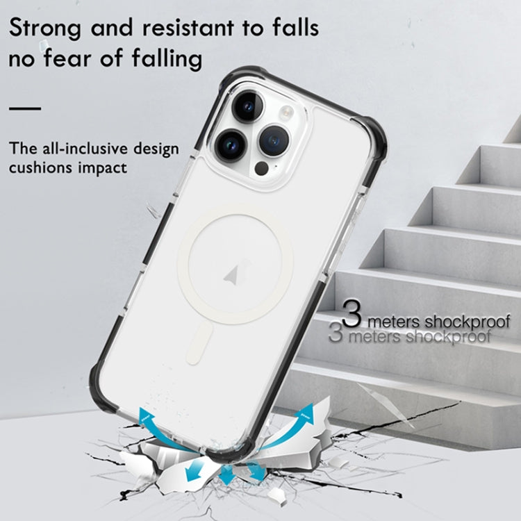 Capa de telemóvel acrílica Magsafe magnética e anti-impactos, para iPhone 17e / 16e, para iPhone 17 Pro Max, para iPhone 17 Pro, para iPhone 17, para iPhone Air
