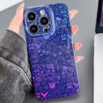 Painted Pattern Precise Hole PC Phone Case, For iPhone 14 Pro